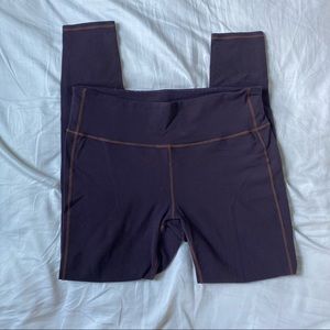 Athleta Dark Purple/Maroon Full Length Leggings